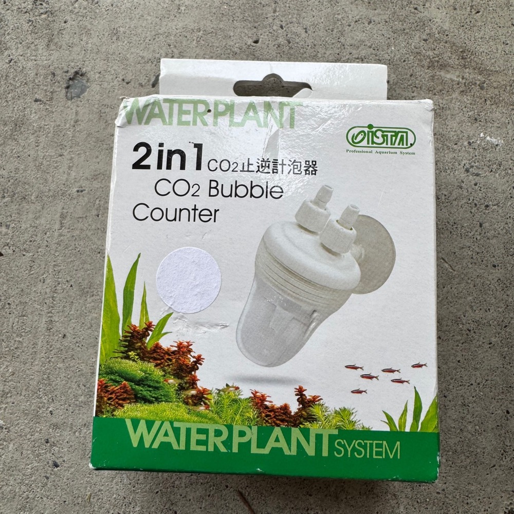 ISTA‎ 2 in 1 CO2 Bubble Counter and Check Valve for Aquarium Water Plant System